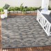 Union Rustic Mathes Gray/Navy Indoor/Outdoor Area Rug FV72901